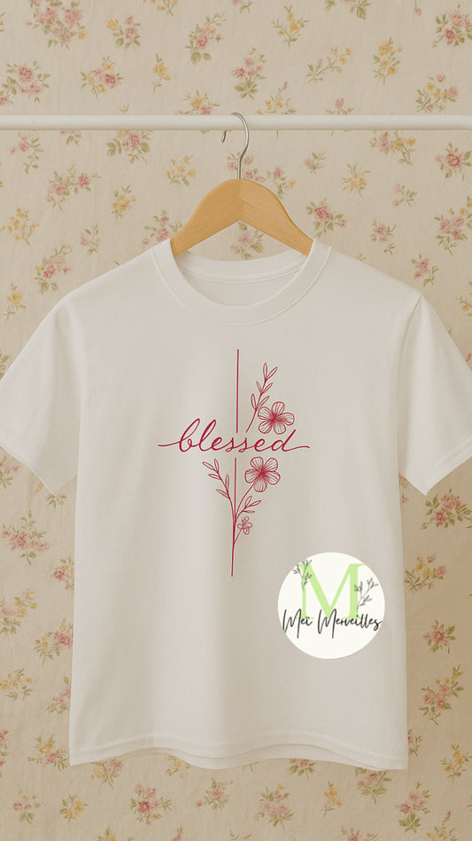 Tee shirt Chrétien | Blessed