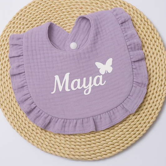 Bavoir à volant | Parme