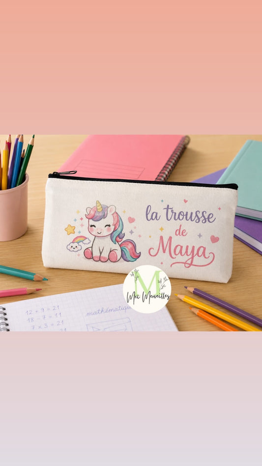Trousse d’école - À personnaliser