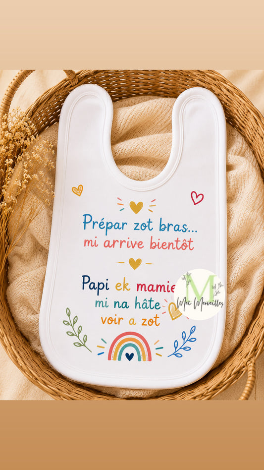 Bavoir | prepar a zot..