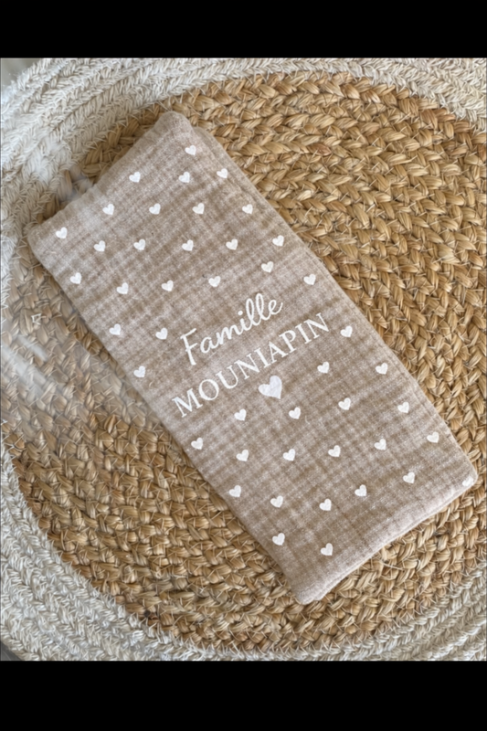 Protège livret famille | Plein de cœurs