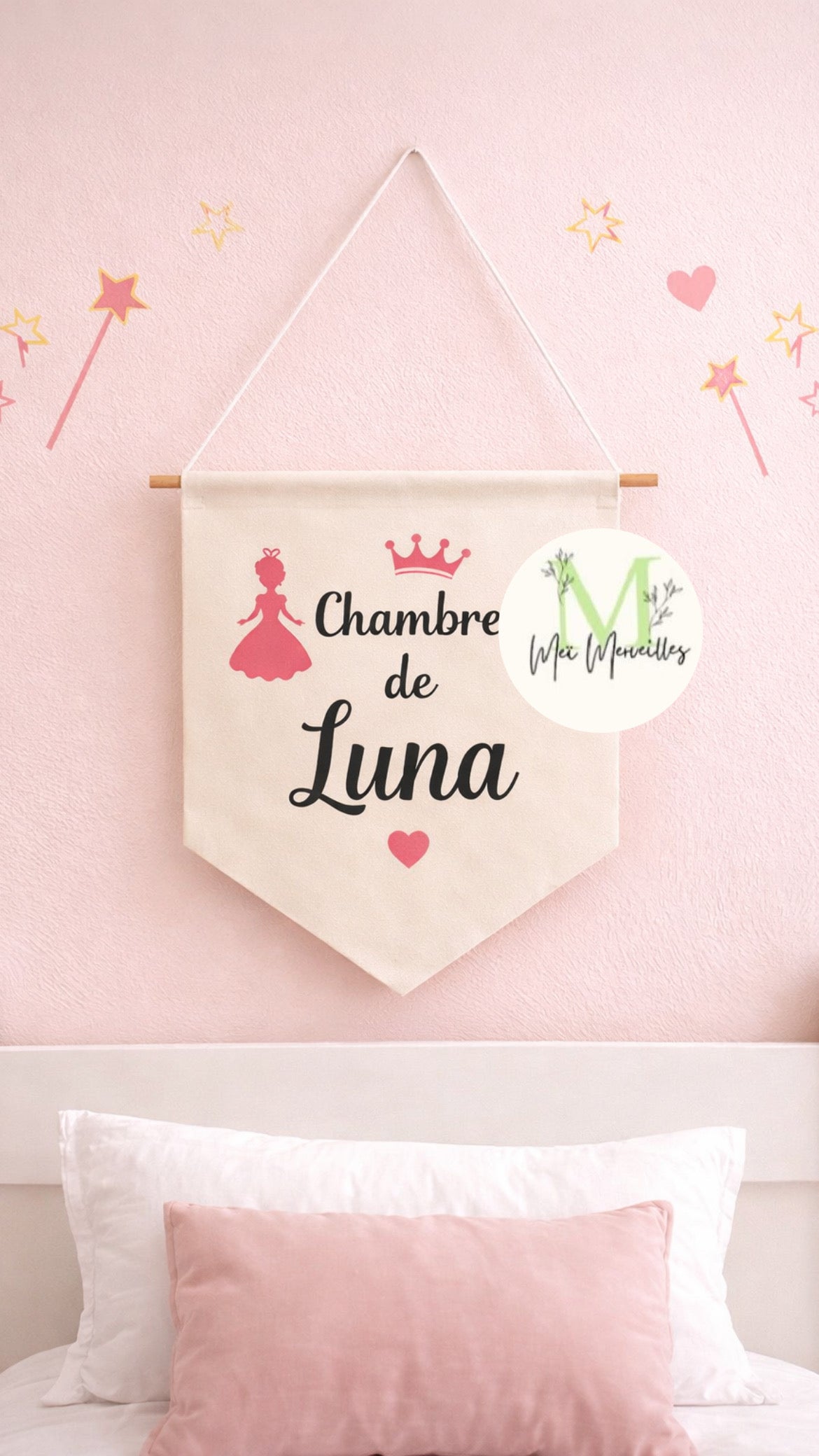 Fanion chambre | Princesse 👸