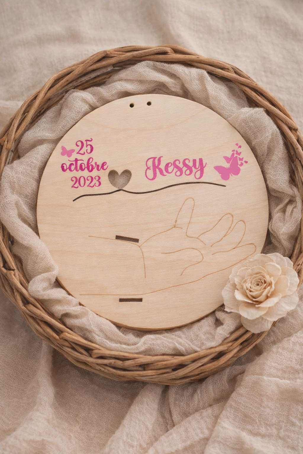 Support bois| papillon 🦋