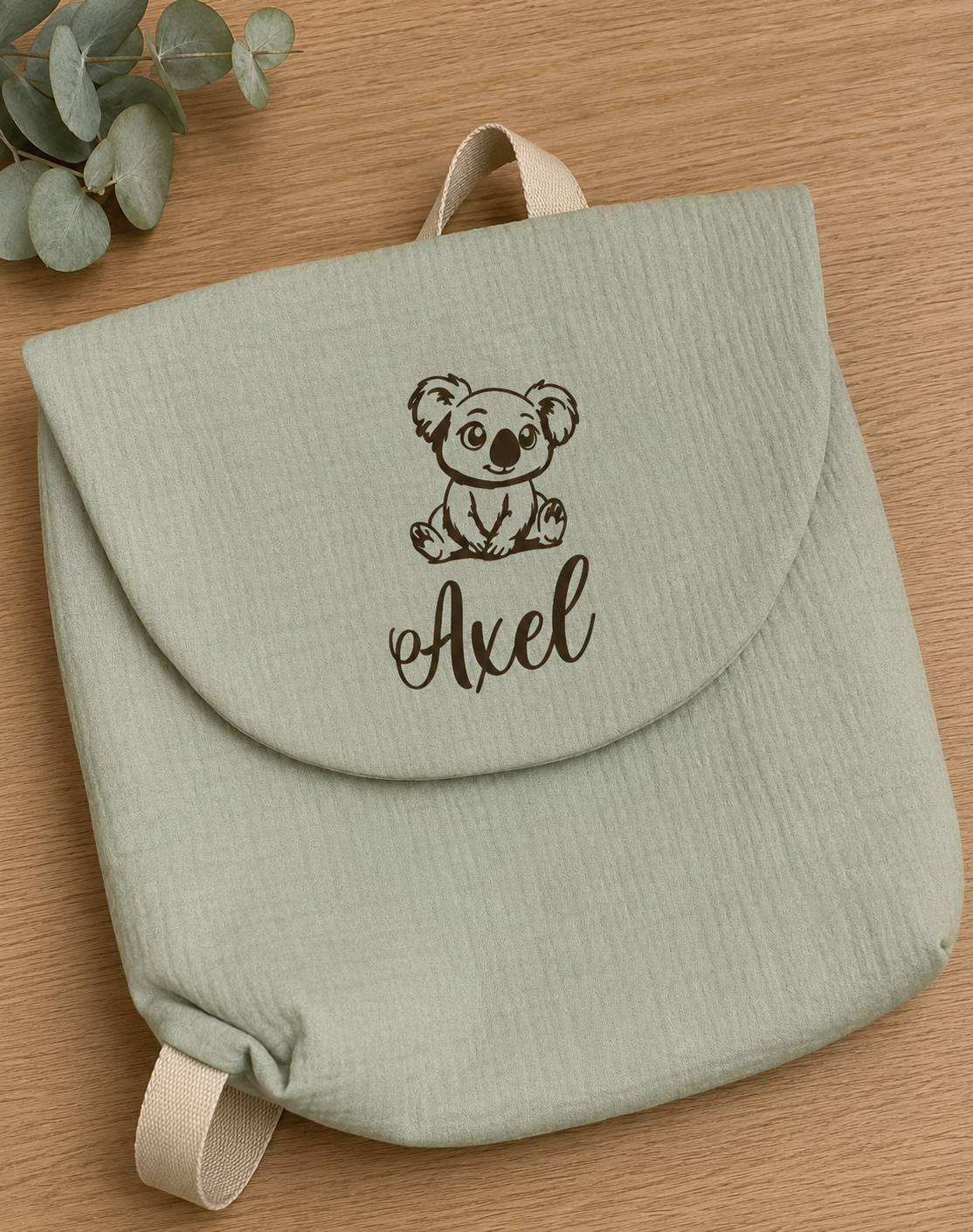 Sac à dos personnalisé | Vert Kaki