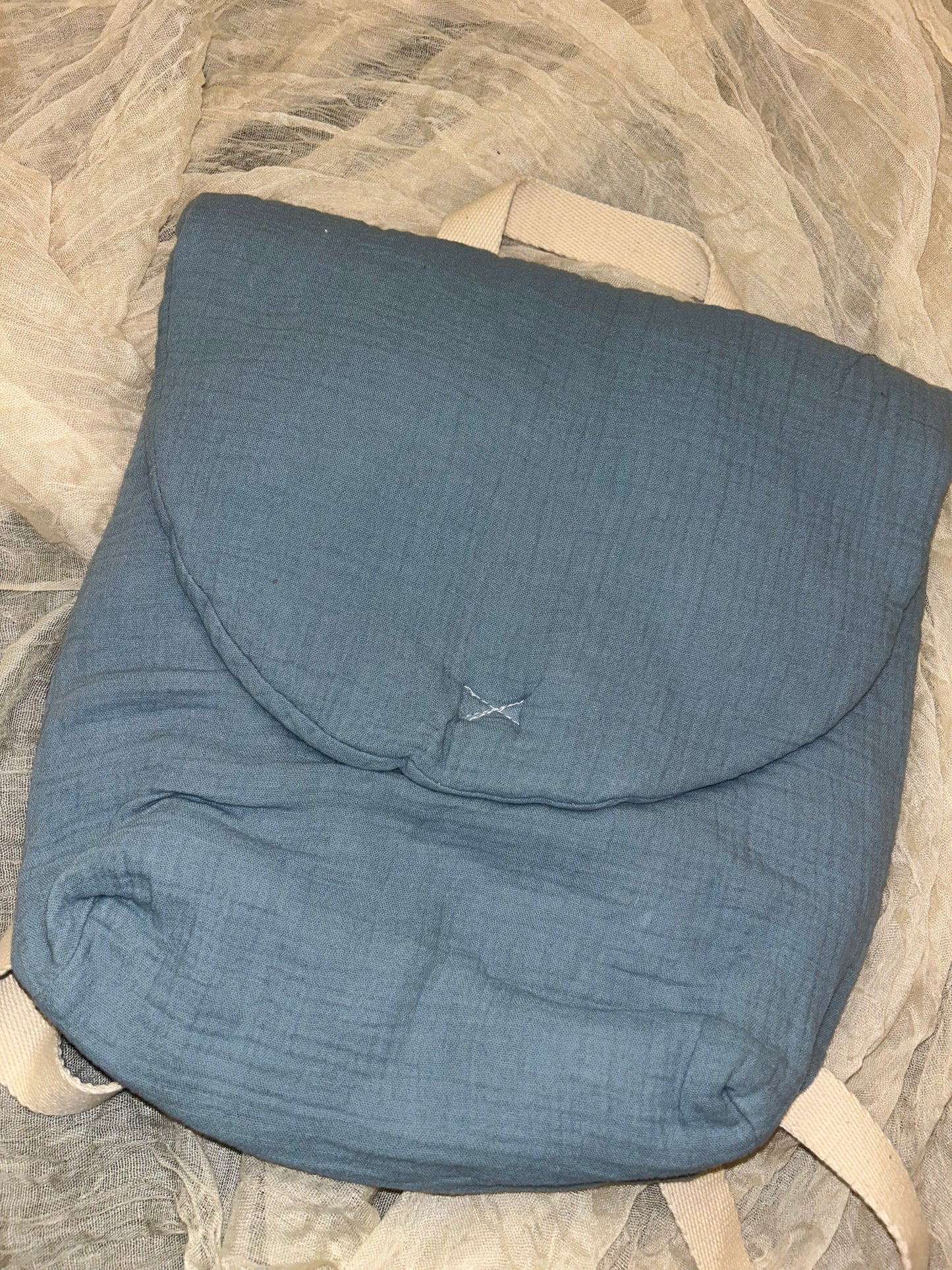 Sac à dos personnalisé | Bleu jean