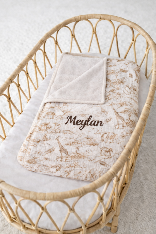 Précommande pour Avril | Couverture Beige • Safari