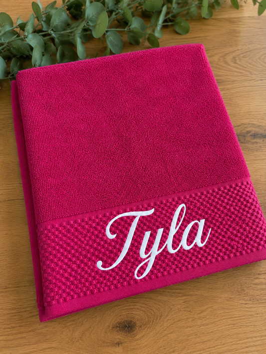 Serviette 50x30 cm | Rose