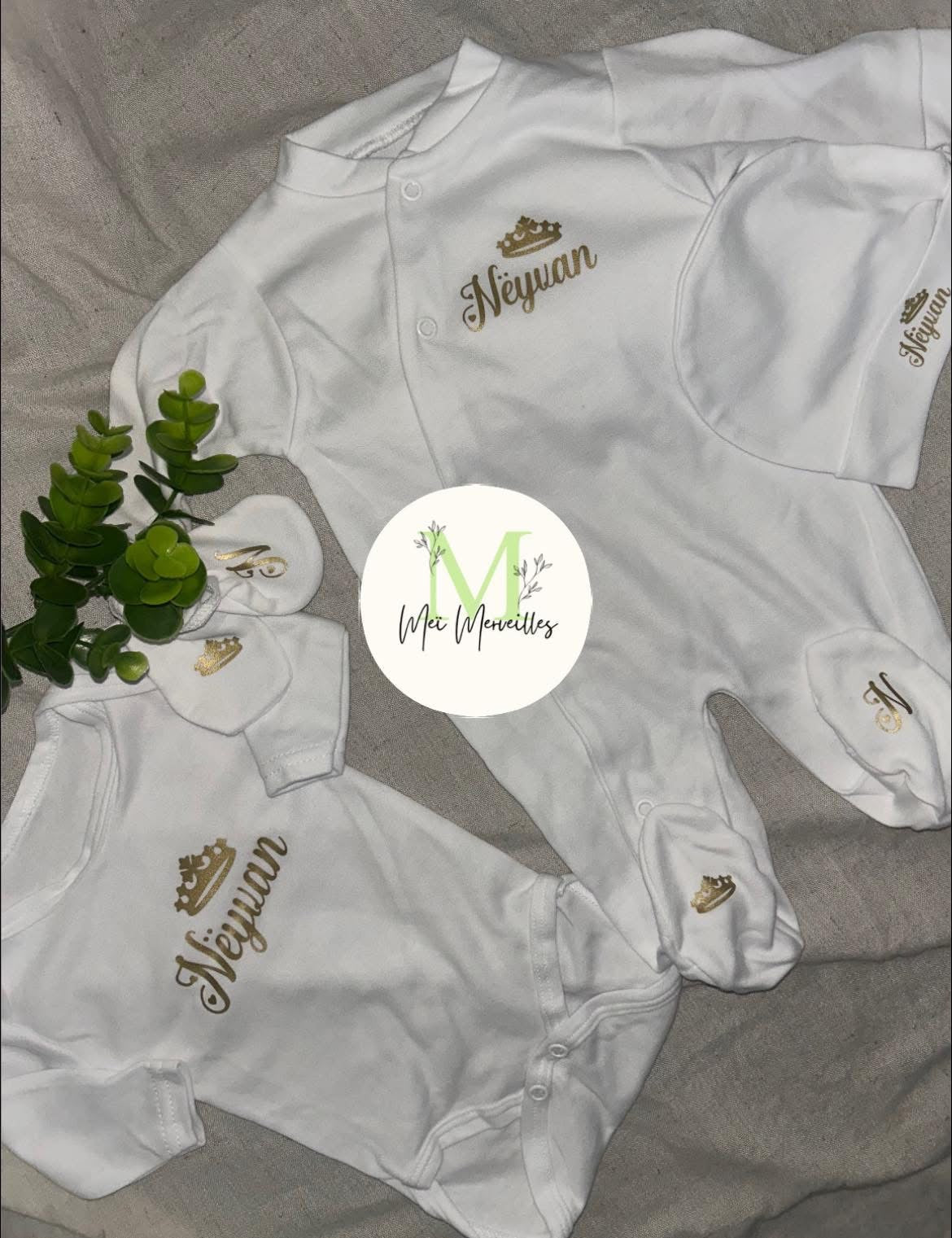 Tenue de naissance | Prince doré