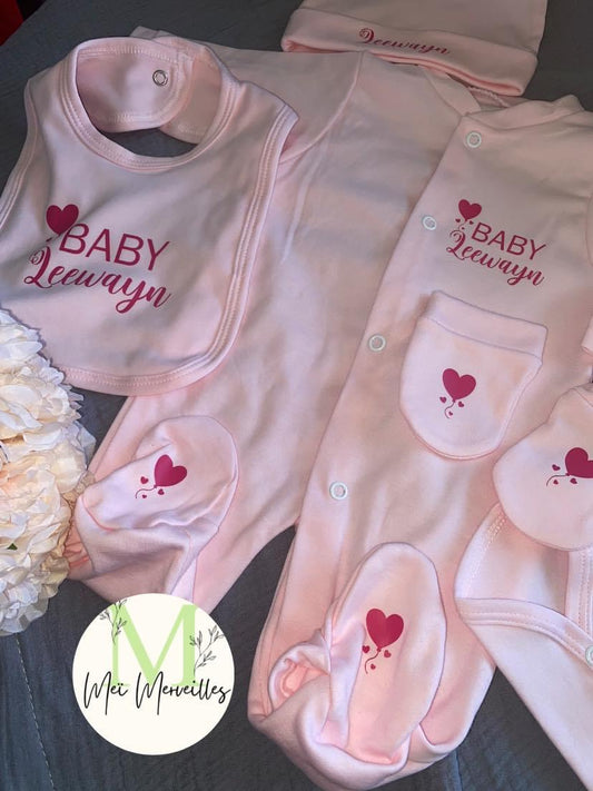 5 pcs | Ballon de coeur