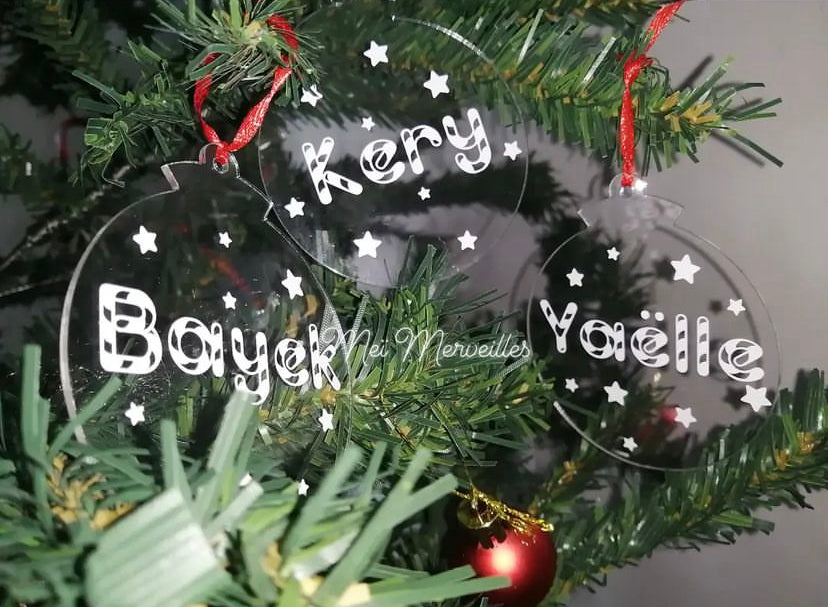 Boule acrylique | Etoiles (2)