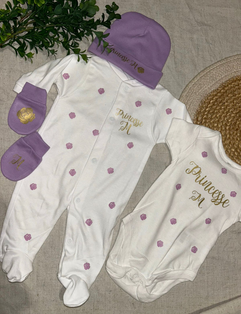 Tenue de naissance | Pivoine