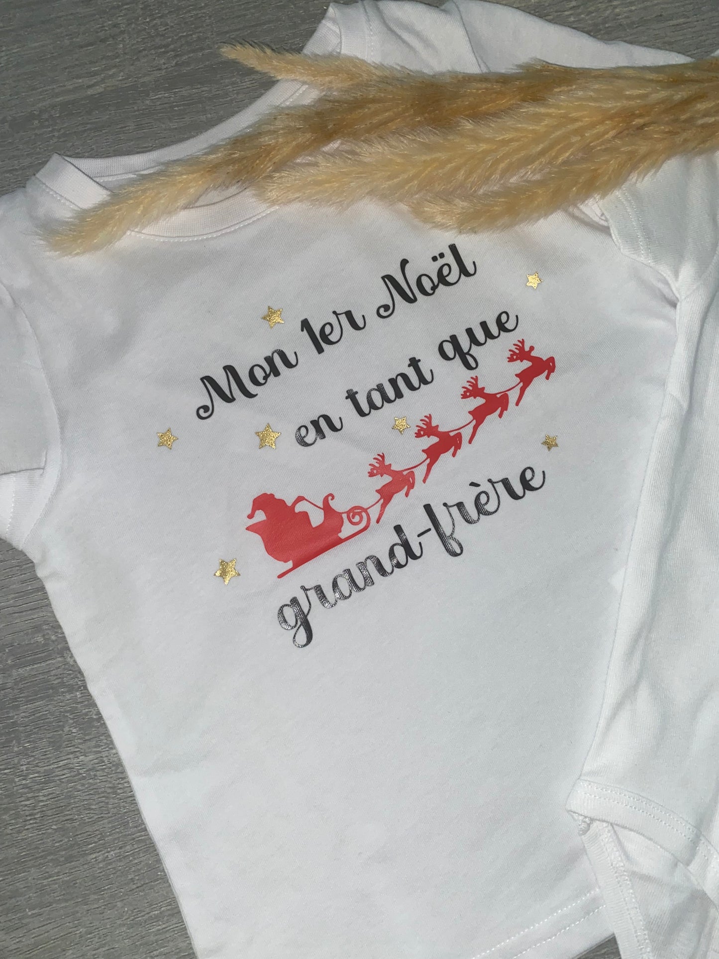 Tee Shirt de Noël | Grand frère ou Grande Soeur