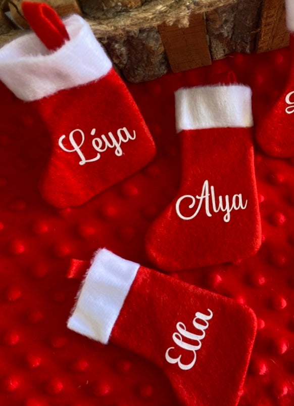 Mini Chaussette prénom ✨