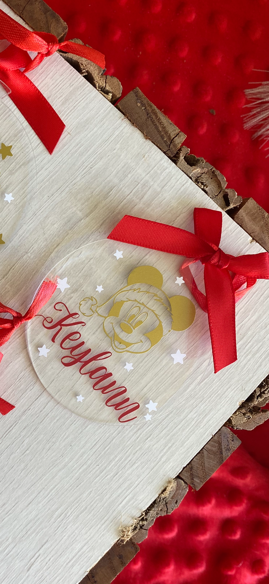 Boule acrylique plate _ 🐭