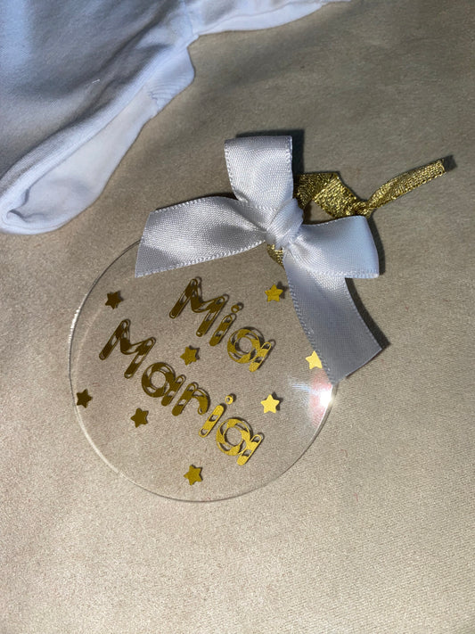 Boule acrylique | Etoiles (2)