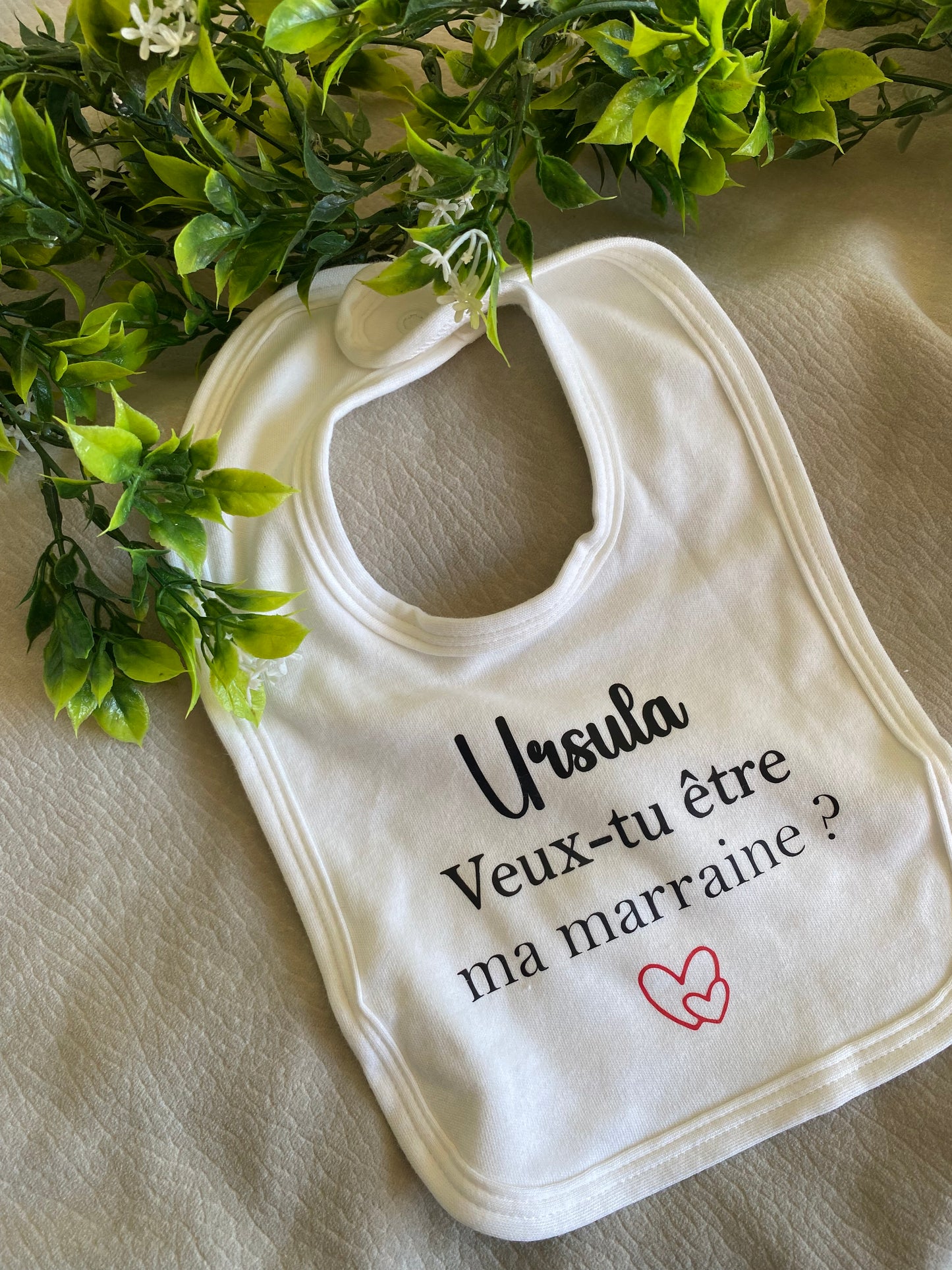 Bavoir demande Parrain/Marraine (4)