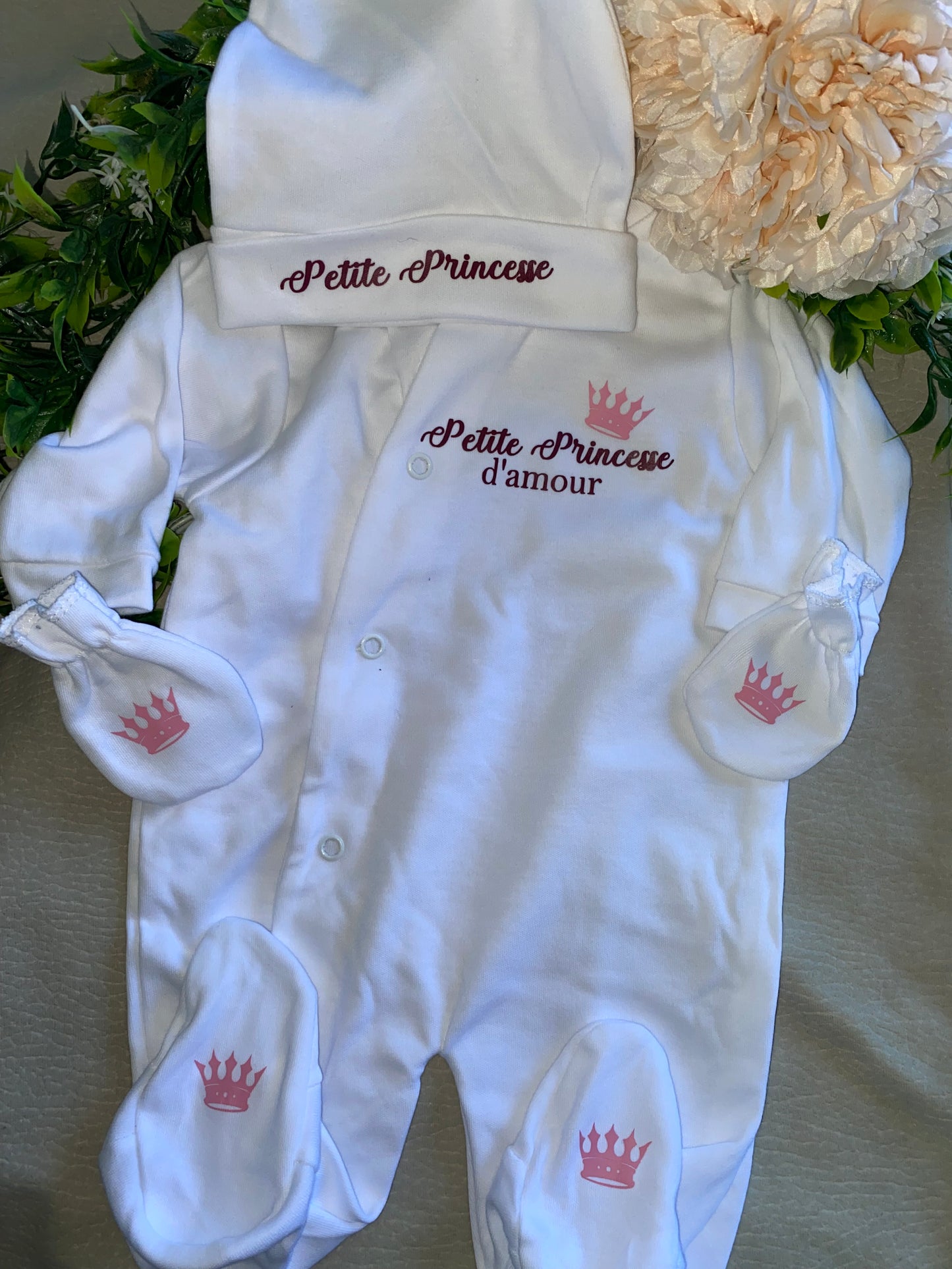 Dispo de suite | Tenue naissance princesse