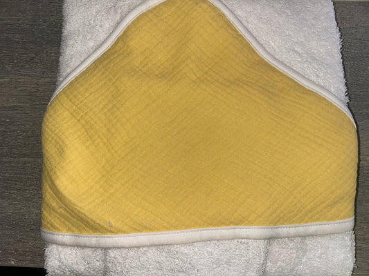 Cape de bain | Jaune à personnaliser