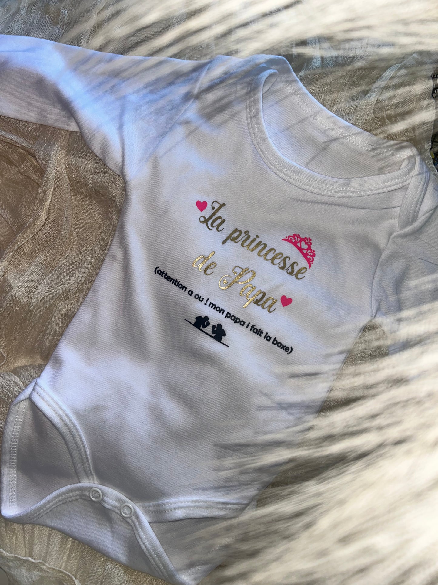 Body T Shirt | Princesse & Papa boxeur