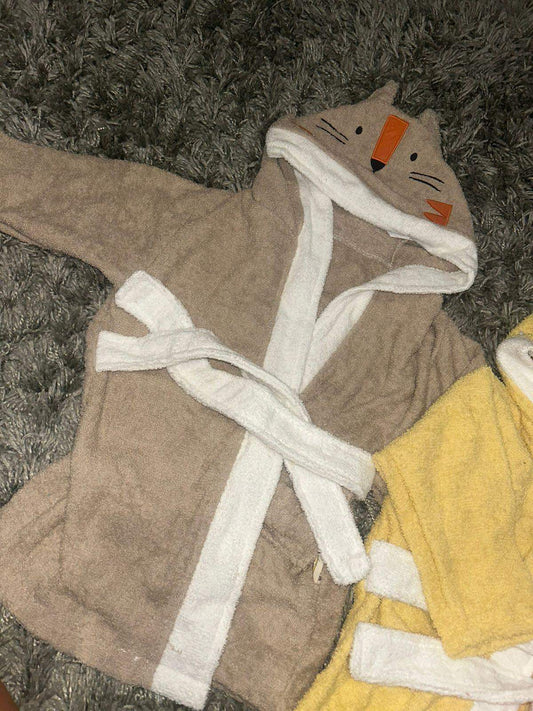 Peignoir enfant | Renard Marron