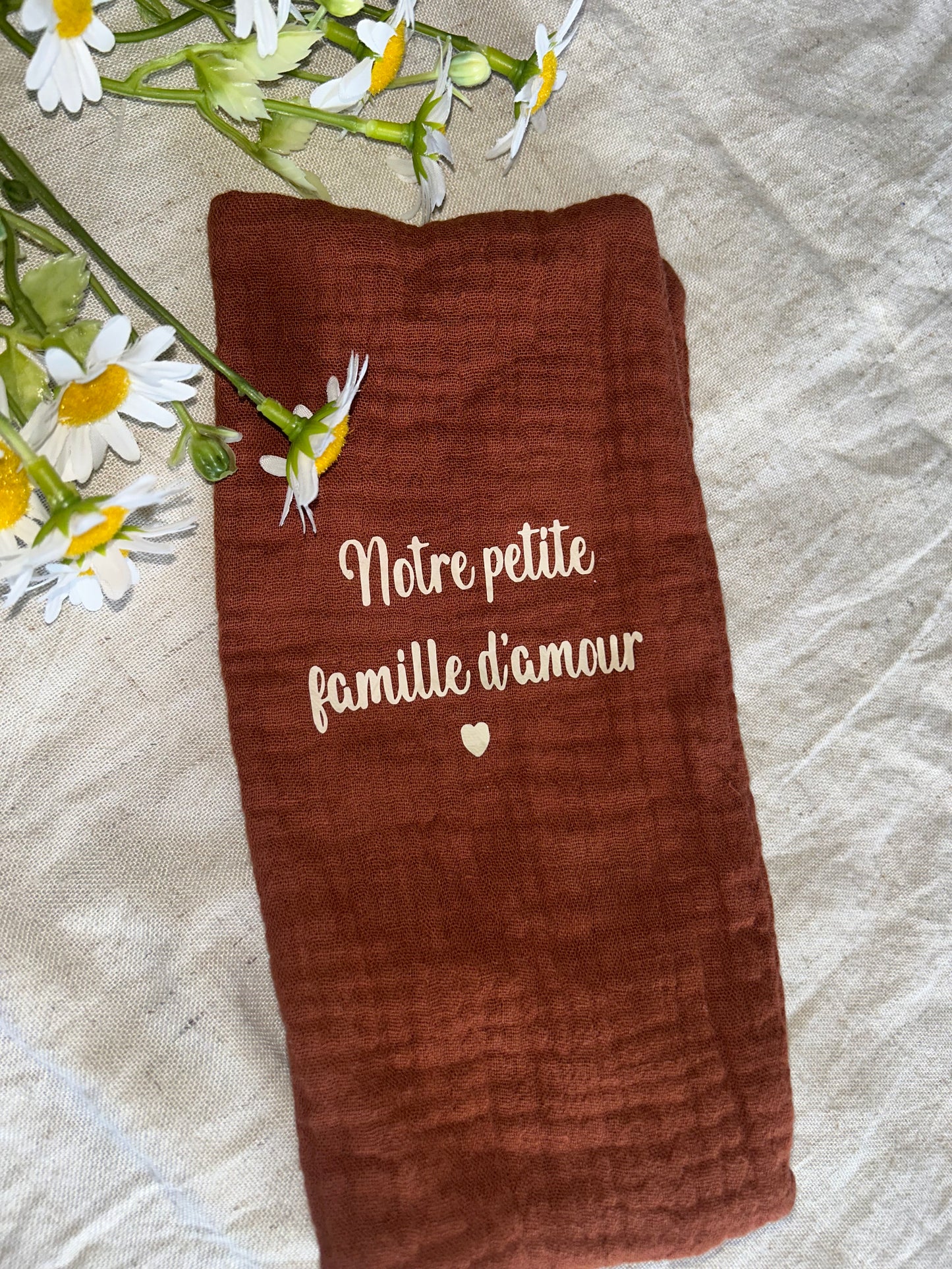 Protège livret famille | Chocolat à personnaliser