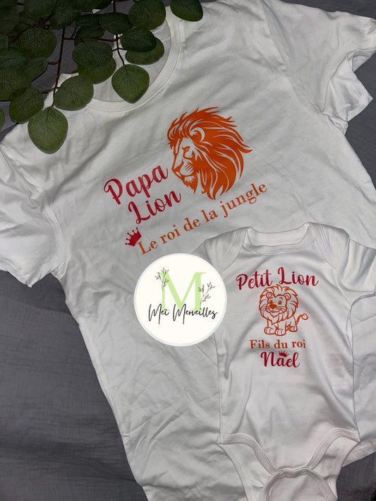 Duo Papa&Enfant | Lion 🦁