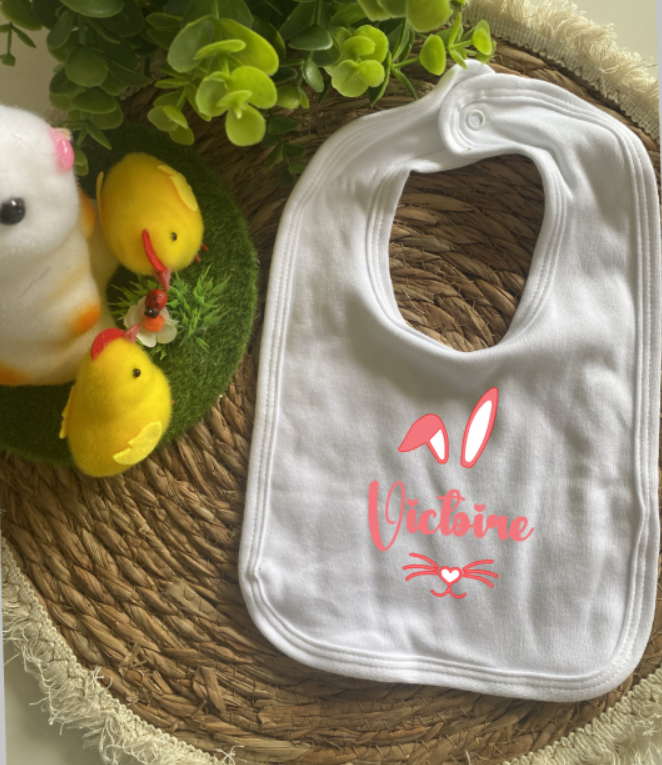 Bavoir 🐣 Lapin
