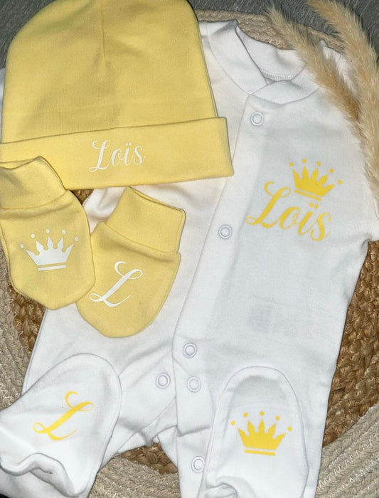 Tenue de naissance | Prince jaune