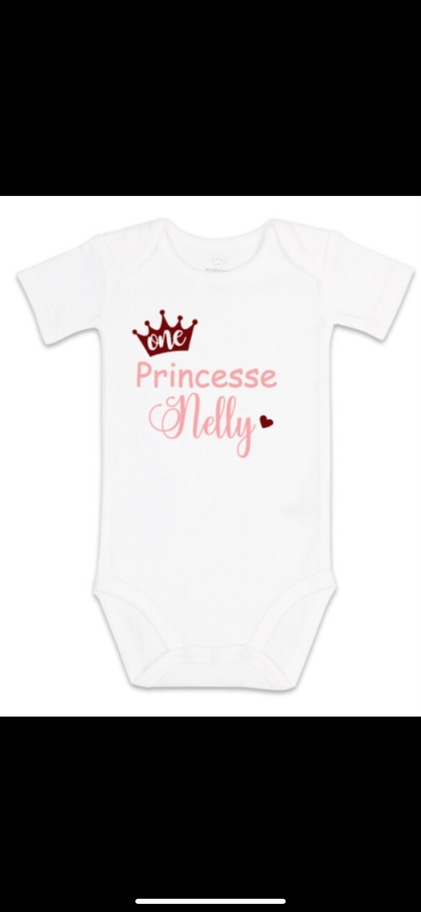 Body anniversaire | Princesse