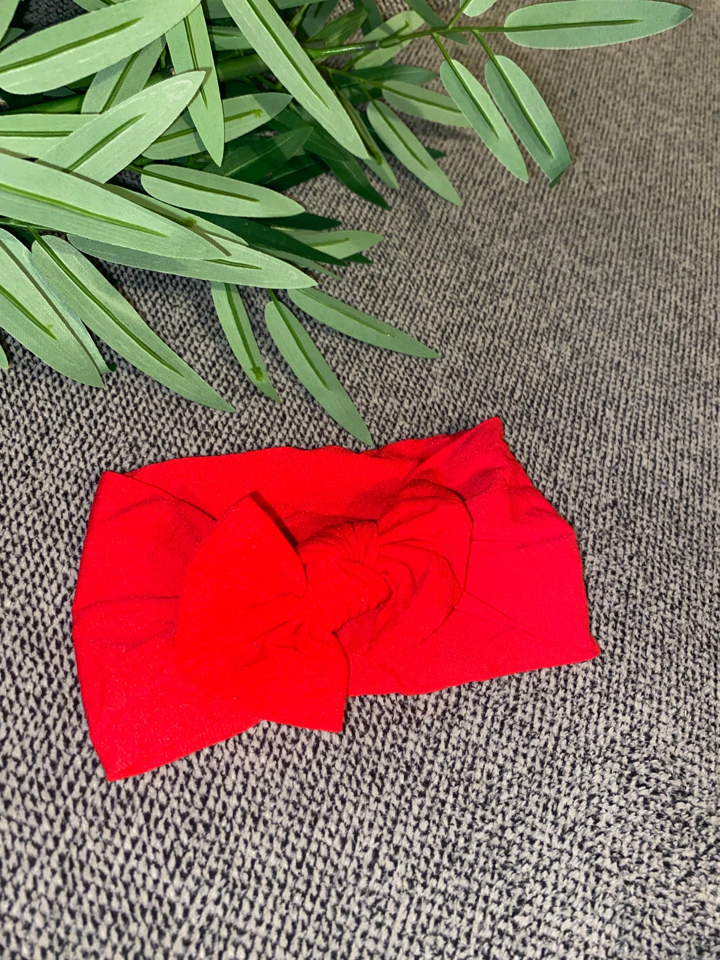 Bandeau rouge vif