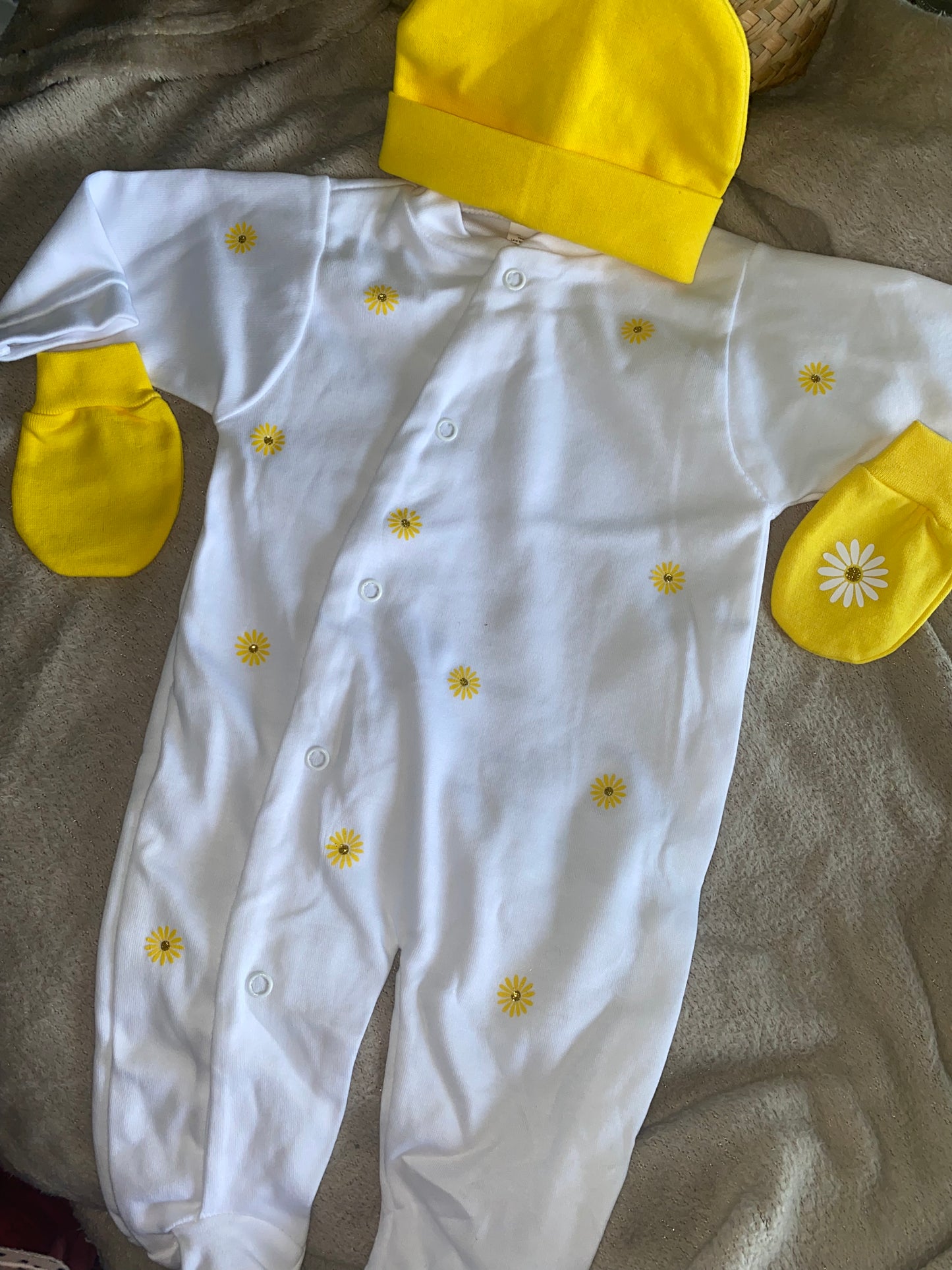 Tenue de naissance | Plein de marguerite