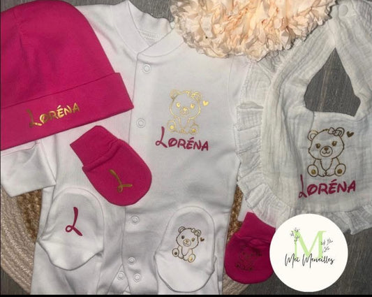 Tenue naissance | Petite oursonne