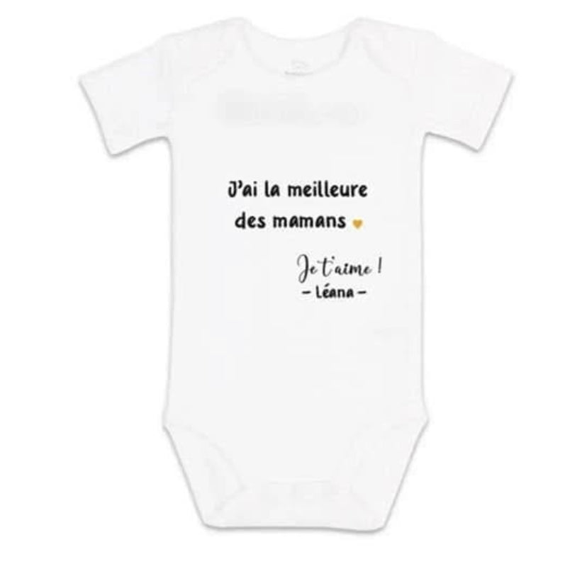 Body ou T-Shirt | Meilleure maman