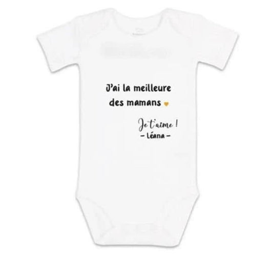 Body ou T-Shirt | Meilleure maman