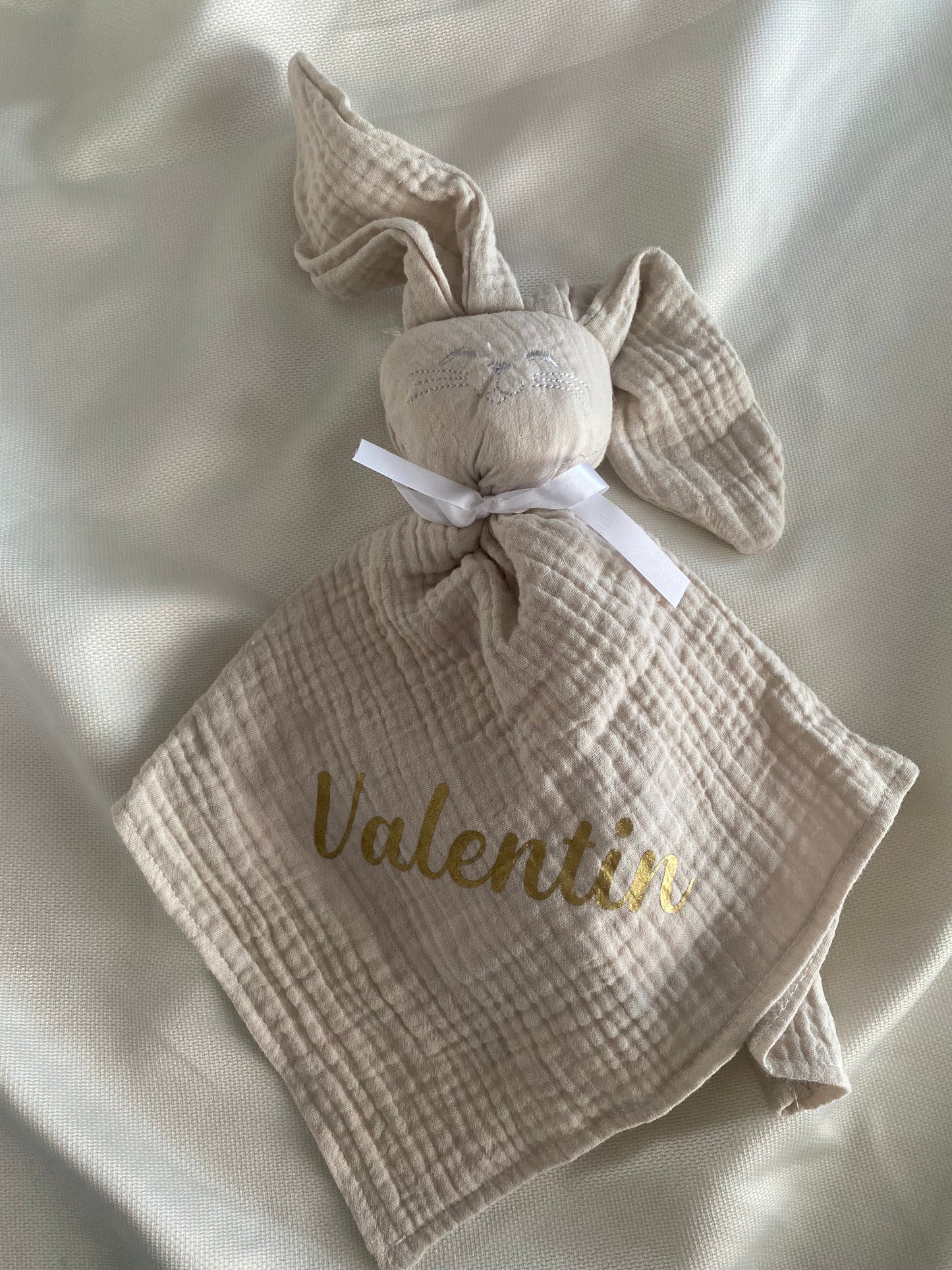 Doudou Gaze de Coton | Lapin