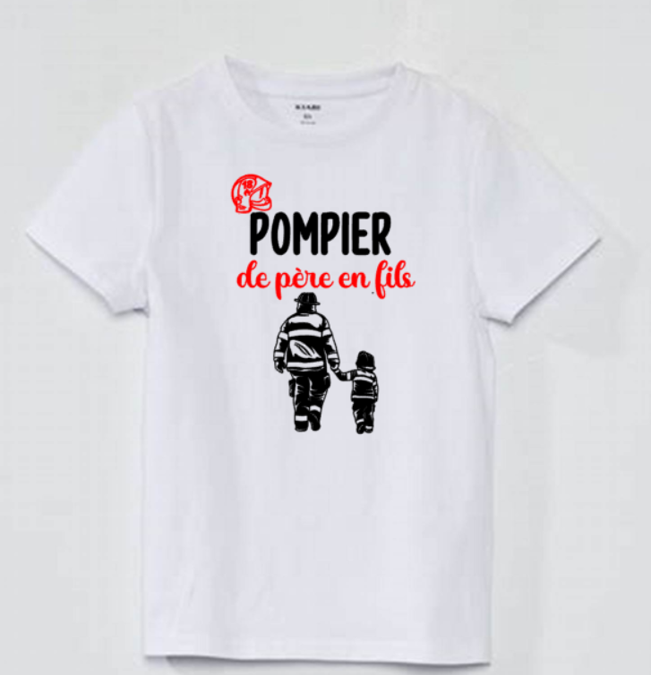 Tee-Shirt Enfant | Futur pompier