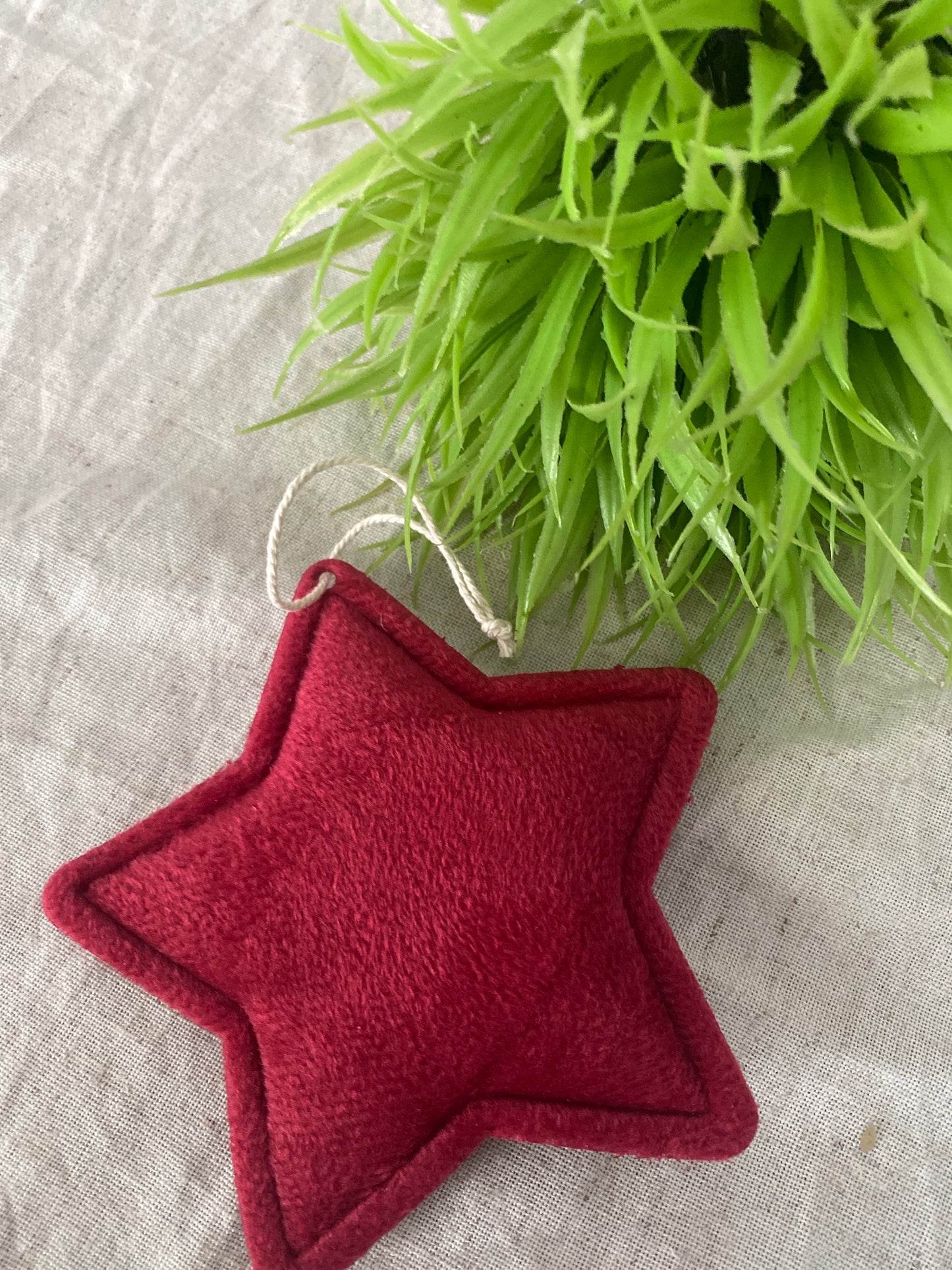 Étoile velours | Rouge à personnaliser