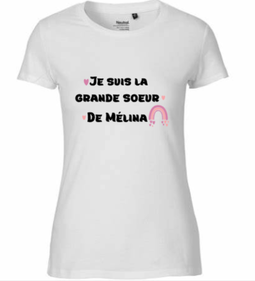 Tee-Shirt | Je suis la grande soeur de...