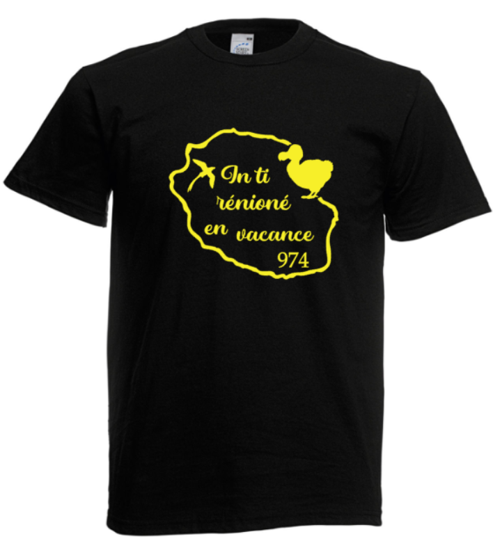 Tee shirt ti rénioné | Spécial voyage