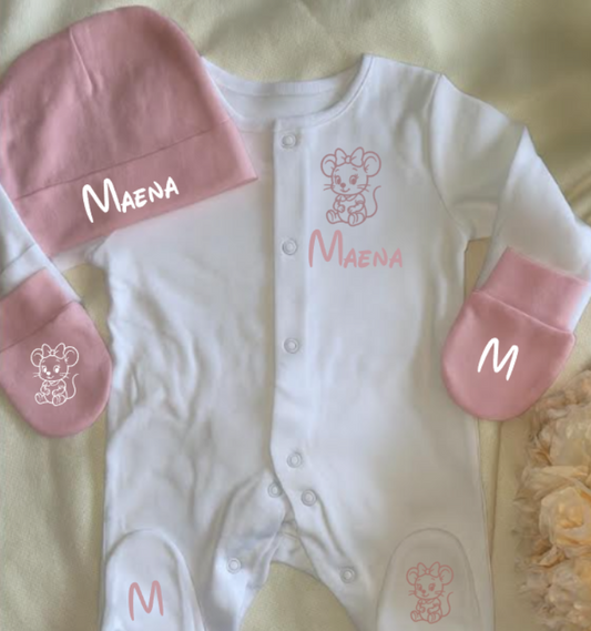 Tenue de naissance | Lili la souris