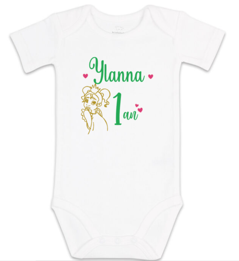 Body anniversaire | Princesse